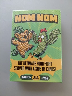 Nom Nom Card Game - 2-6 Players - Ages 7+ - 15 Minutes to Play - High Stakes ...