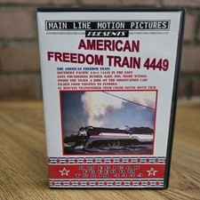 American Freedom Train 4449 DVD Main Line Motion Pictures Railfan Documentary