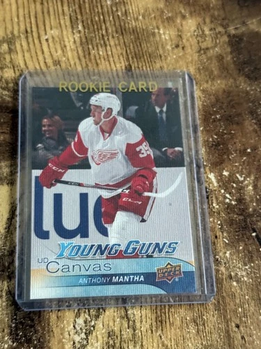 2016-17 Upper Deck Series 1 Young Guns UD Canvas #C92 Anthony Mantha Rookie RC