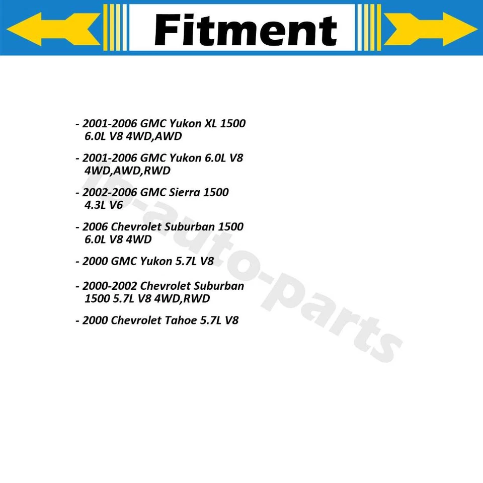 Juego de pastillas de freno de disco trasero, pinza de freno de disco 3x para Chevrolet Tahoe 2000 5,7 L Foto 3 de 4