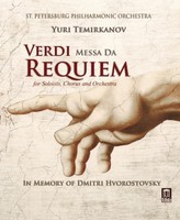 Messa Da Requiem St. Petersburg Philharmonic Temirkanov - Blu-Ray - G4Z