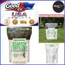 Spring or Fall Lawn Starter Fertilizer 8 lb. Covers 2,500 sq ft 3.31 per gallon