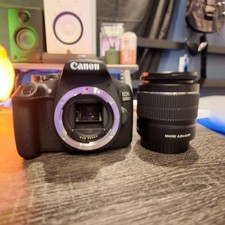 Canon EOS-2000D 24.1MP DSLR Camera - Black Kit with EF-S 18-55mm IS II Lens 