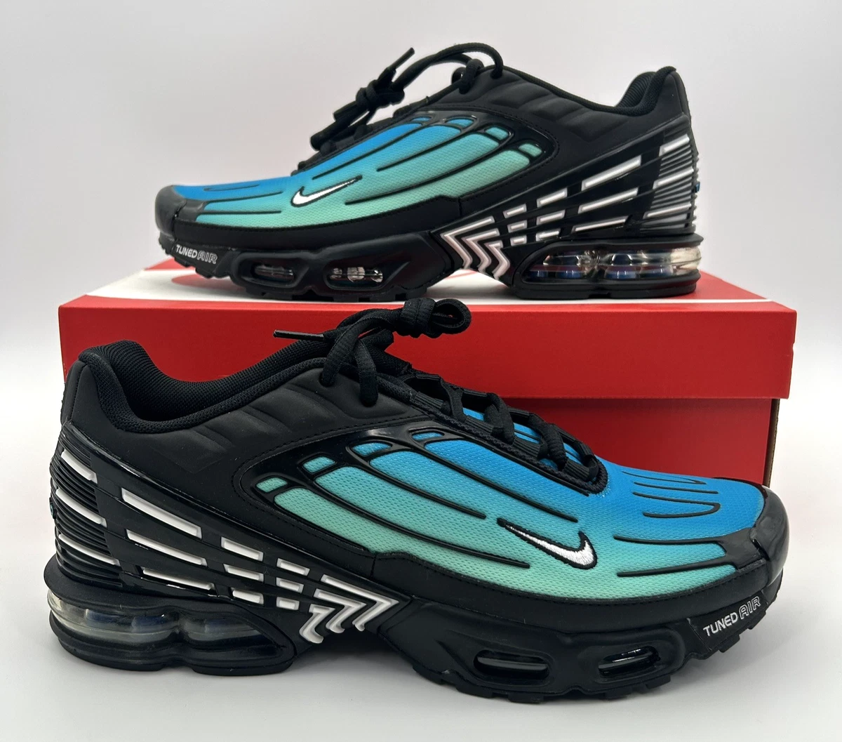 Nike Air Max Plus 3 Men’s 9.5 Women’s 11 New In Box Nike Air Max Plus NBY Sky Blue White Running Shoes Mens Size  main image 3