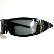 occhiali da sole GUCCI sunglasses GG1549/S vintage black wrap 90s y2k monogram