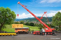 Kibri 13014 Spur H0 - Demag Ac 665 Teleskopkran Mit Superlifteinr. Neu Und Ovp