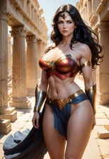 "Wonder Woman 24" 13" x 19" Fine Art Print Limited to 20 Hand-Numbered Copies