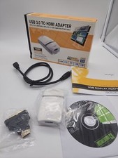 I02D USB 3.0 To HDMI Adapter 1080p Fullhd 2048 x 1152 for PC TV Beamer Monitor