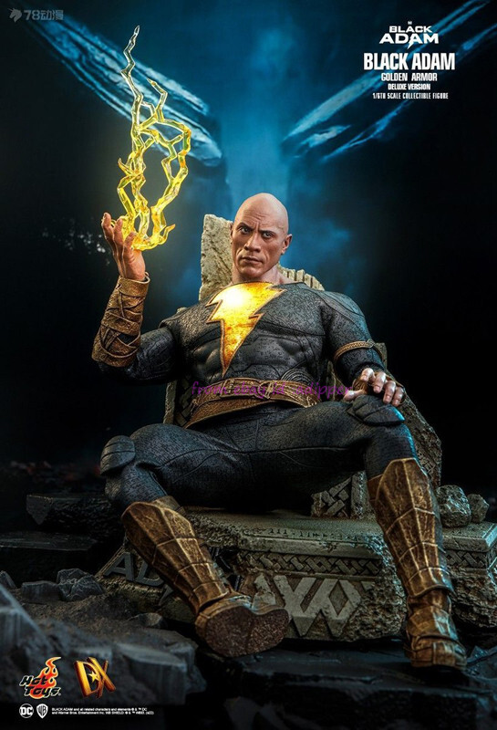 Hot Toys Dx31 1/6 Movie Masterpiece Black Adam Golden Armor Hot Toys Dx31 1/6 Movie Masterpiece Black Adam Golden Armor