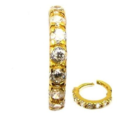 Buy JEWELLERYHUT18k (750) Small Gold Nose Sania Mirza Ring for Women Online  at desertcartUAE