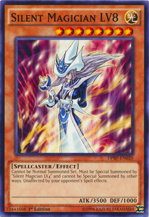 YGO-4x-Near Mint-Silent Magician LV8 - DPRP-EN020 - Common - 1st