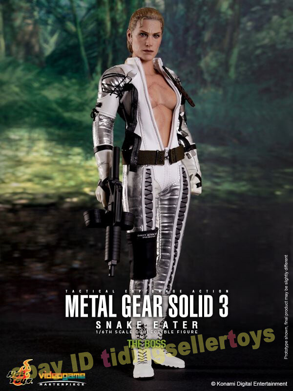 L GEAR SOLID 3 SNAKE EATER フィギュア 4種 Hot Toys Metal Gear Solid 3: Snake Eater The Boss Collectible