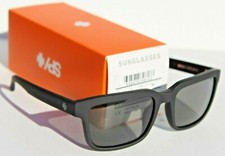 SPY OPTICS Helm 2 SOSI POLARIZED Sunglasses Matte Black/Gray NEW