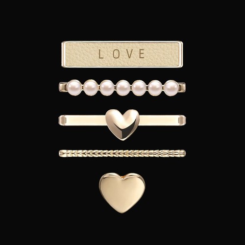 Charms Rhinestones For Apple Watch 42 44 55 46 49mm Silicone Band Decoration - Picture 34 of 35