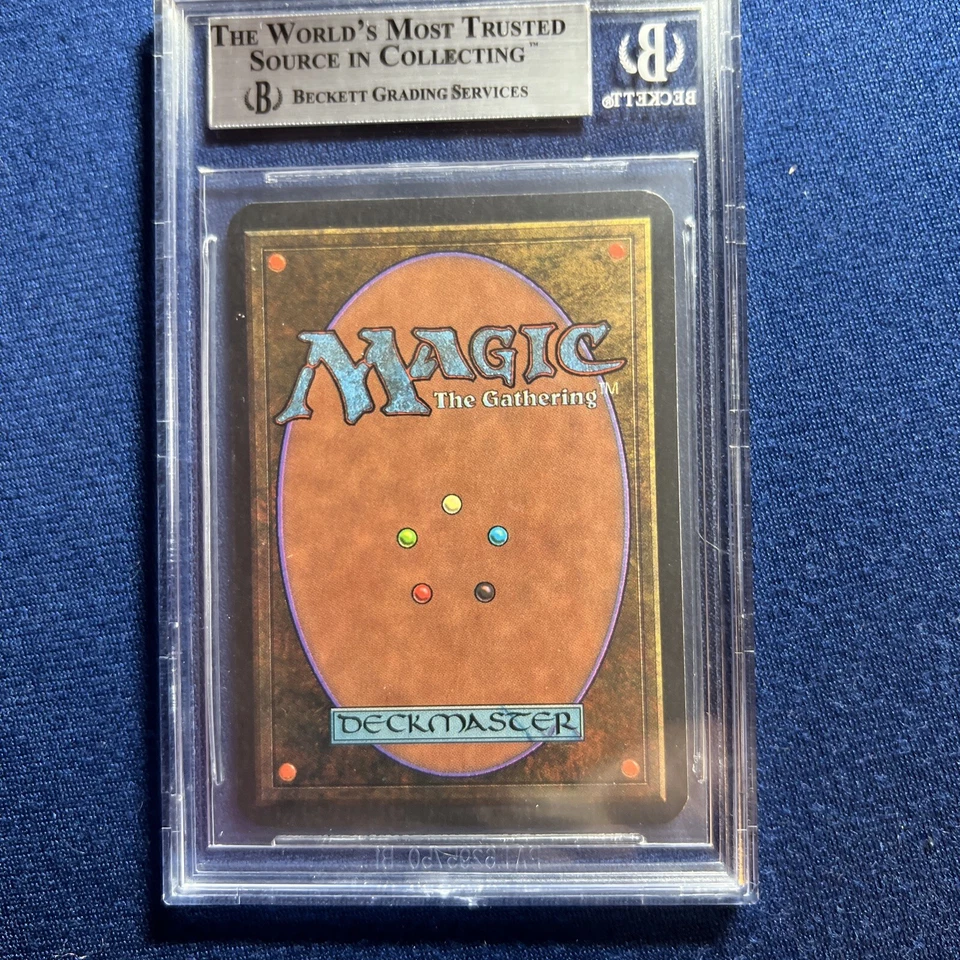 MTG Alpha Steal Artifact U B BGS 9 Quad+ MINT (9.5 edges) 1993 - Image 2 of 2