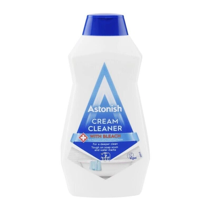 Astonish Cream Cleaner With Bleach 550ml