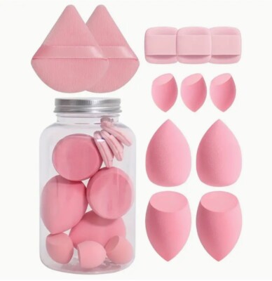 Set Wert Make-Up Foundation Blender Schwamm Puff Kosmetische Schönheit Eier