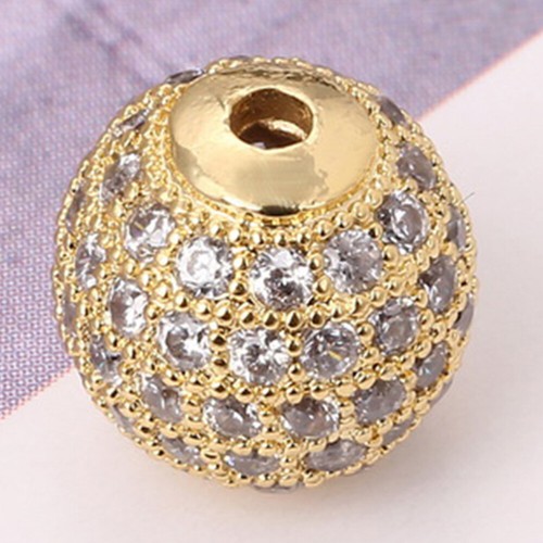 5 Pcs Diamante Accessories Making Beads Disco Spacer Zircon Loose Clay - Picture 6 of 11
