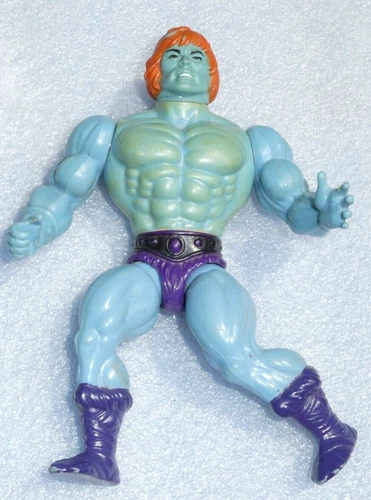 HE-MAN FAKER Vintage 1981 Mattel MOTU He-Man Action Figure soft head Taiwan