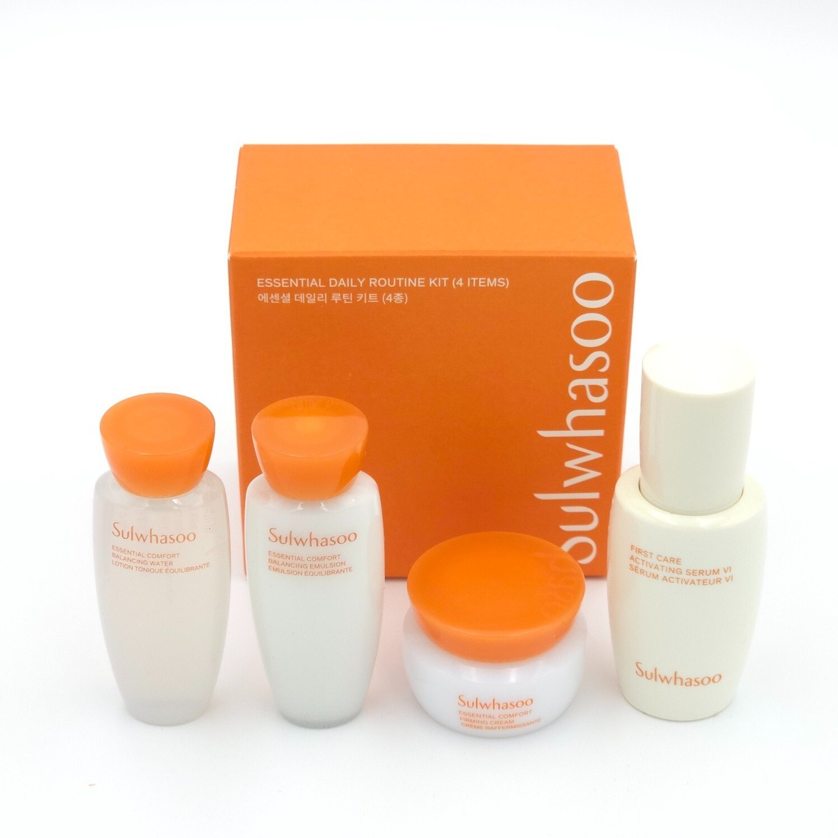 Sulwhasoo Essential Daily Routine Kit 4 Items Anti Wrinkle