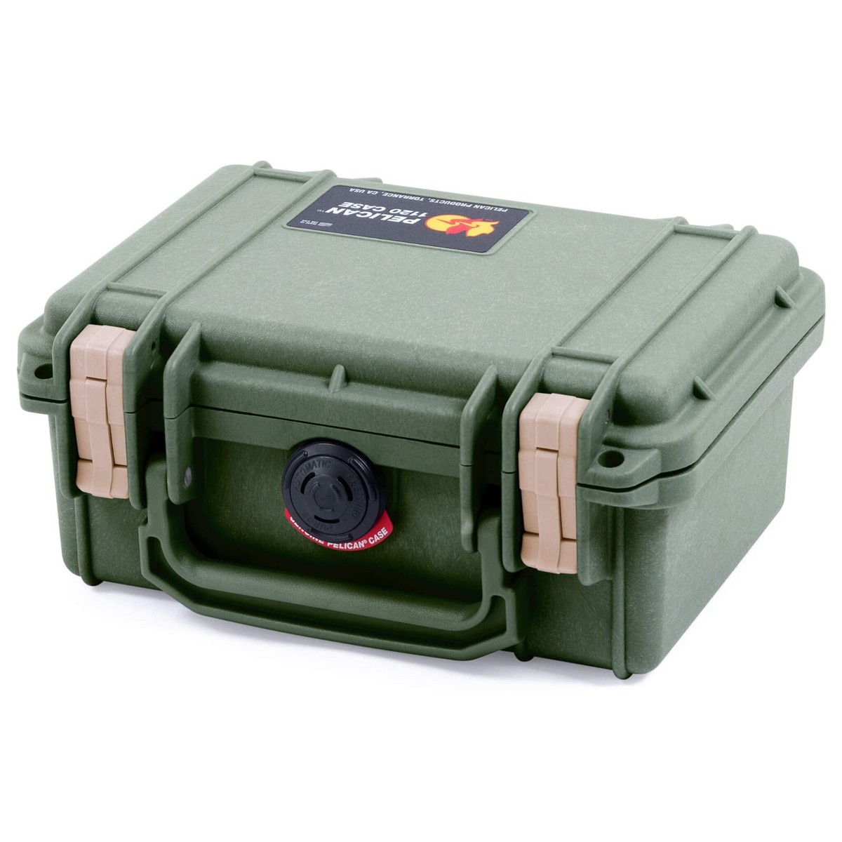 Pelican OD Green & Tan 1120 case - With Foam | eBay
