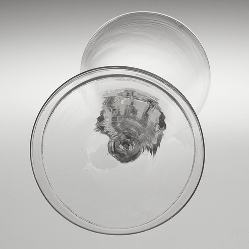 18th Century Pedestal Stem Wine Glass 1730-50 - Picture 7 of 7