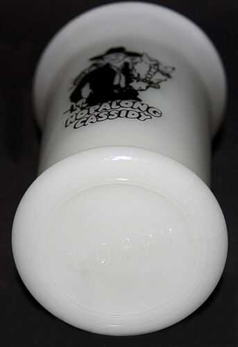 Hazel Atlas / Samco Hopalong Cassidy Lunch Milk Tumbler - Picture 2 of 3