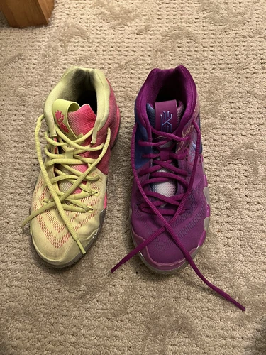 Kyrie 4 Confetti Youth, Still In Box! Worn A Handful Of Times! Size 5