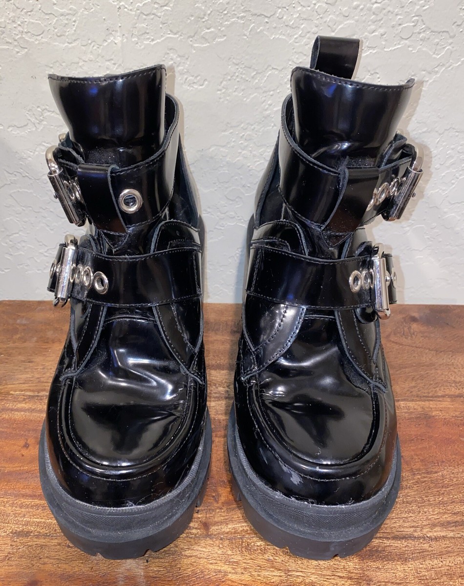 Jeffrey Campbell Mylz Chunky Platform Cutout Buckle Bootie - Main Image