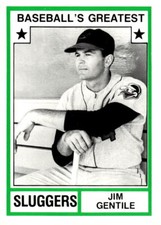 1987 TCMA 1982 Greatest Sluggers #37 Jim Gentile