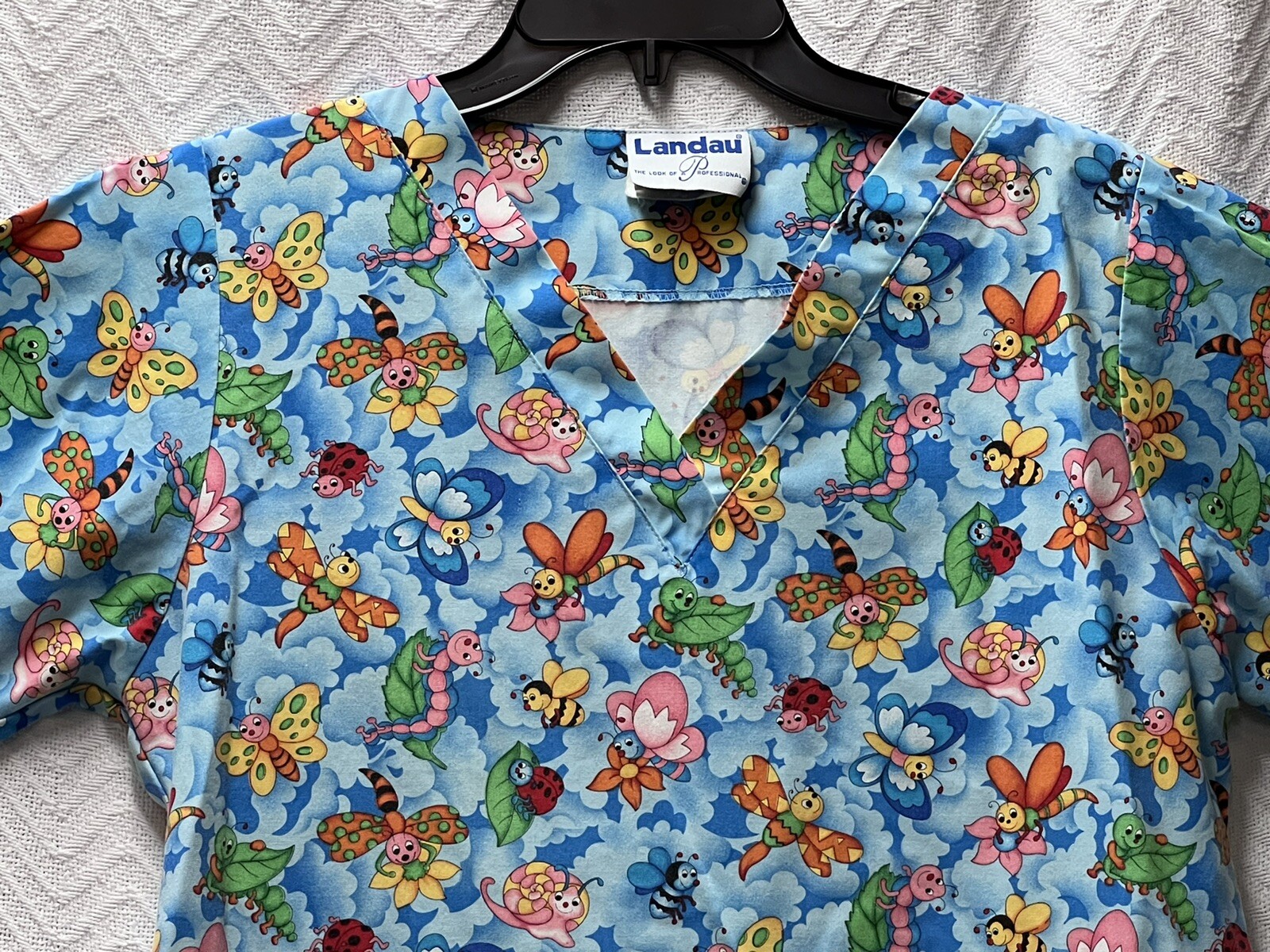 Landau Multicolored Patterned Size Small Style 82… - image 2