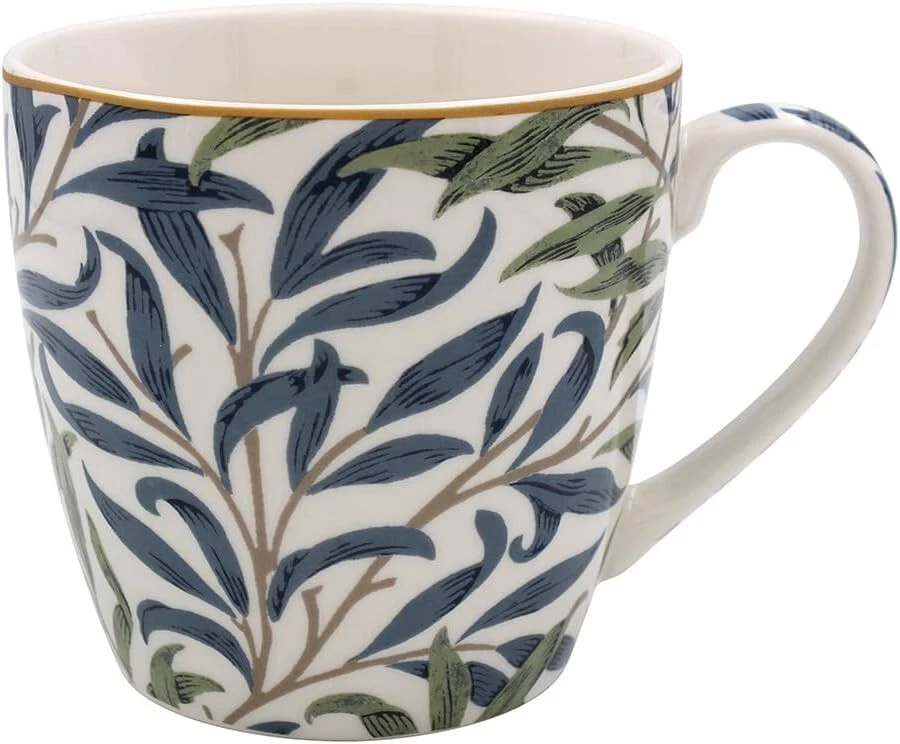 William Morris Willow Bough Breakfast Mug Coffee Cup Fine China Boxed - Image 2 of 2