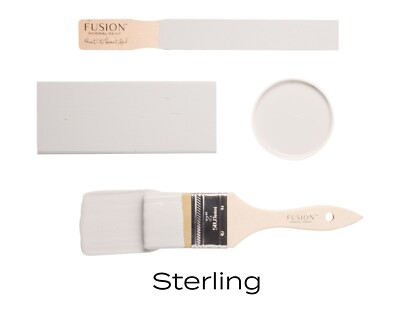 Fusion Mineral Paint - Sterling - 500mL covers approx. 75sq. ft or 7m2