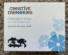Creative Memories "Friendly Fish" Decorative Border Punch NIB