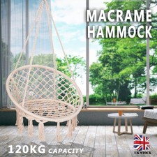 Urban Outfitters Hanging Seat Chair Hammock Swing Macrame Rope