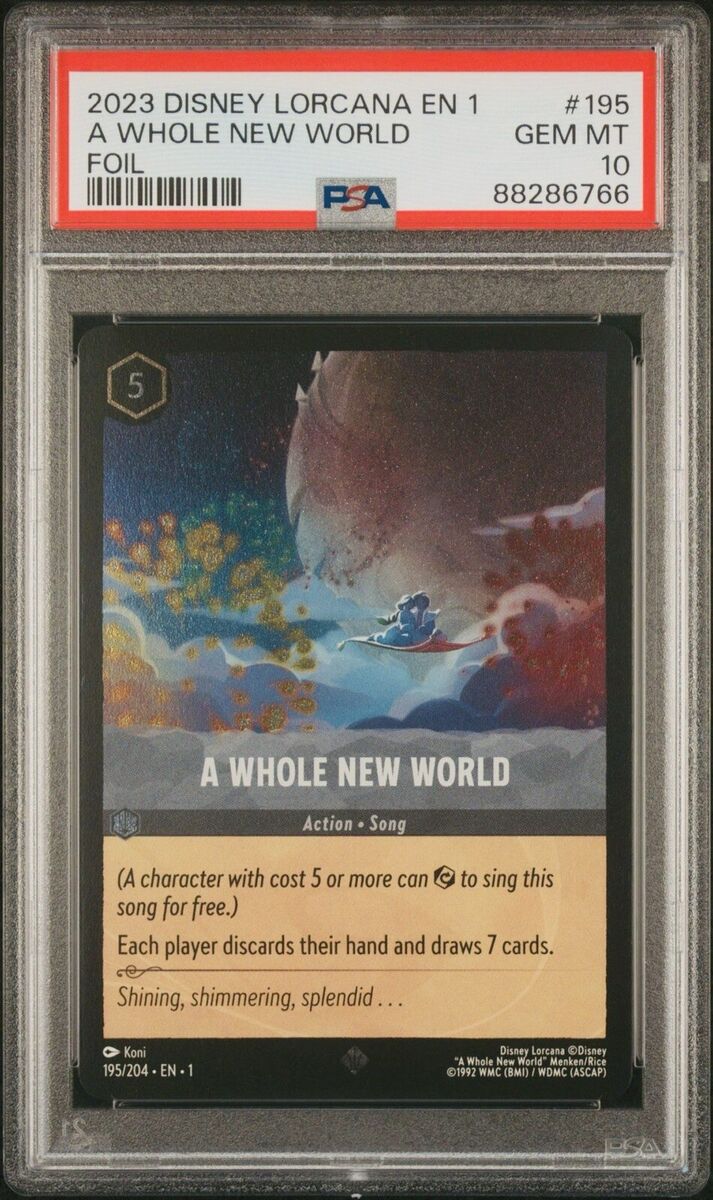 ホール・ニュー・ワールド - A WHOLE NEW WORLD 【SR】 [195/204 ホール・ニュー・ワールド - A WHOLE NEW WORLD 【SR】 [195/204