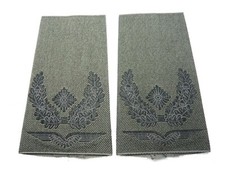 Aufschiebeschlaufen Luftwaffe Major schwarz/oliv  Dienstgradabzeichen