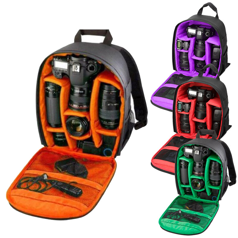 Shoulder Bag Case Camera Backpack Camera Bag Digital Backpack Scratch-resistant⊱-image