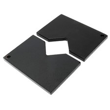 Pièce détachée Jeu de 2 Mâchoires de support Presse hydraulique 12t Atelier