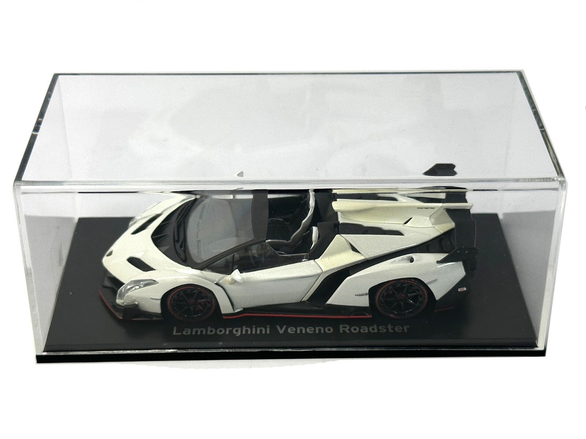Kyosho 1:43 Lamborghini Veneno Roadster White Diecast Model