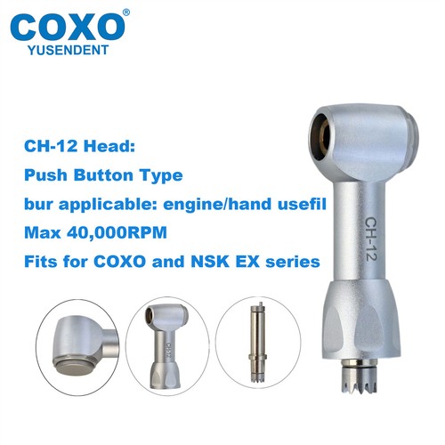 COXO Dental Handstück Fiber Optic High Speed Turbine LED Low Speed Winkelstück - Picture 170 of 216