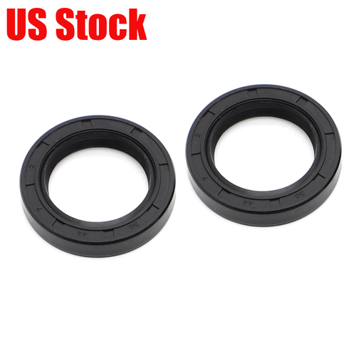 2PCS For EZGO 2 Cycle Gas Golf Cart 1980-1993 Crank Crankshaft Oil Seal 2PG 3PG - Picture 2 of 4
