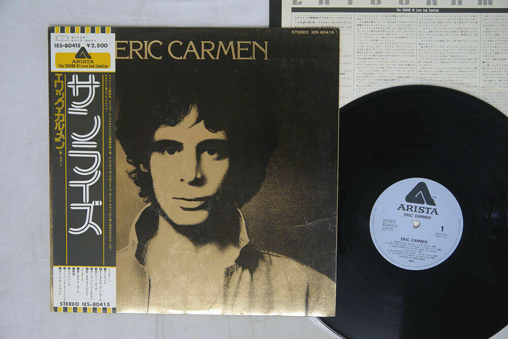 Eric Carmen S/T Arista ‎IES - 80415 Japan OBI Audiophile Vinyl NM 1975 