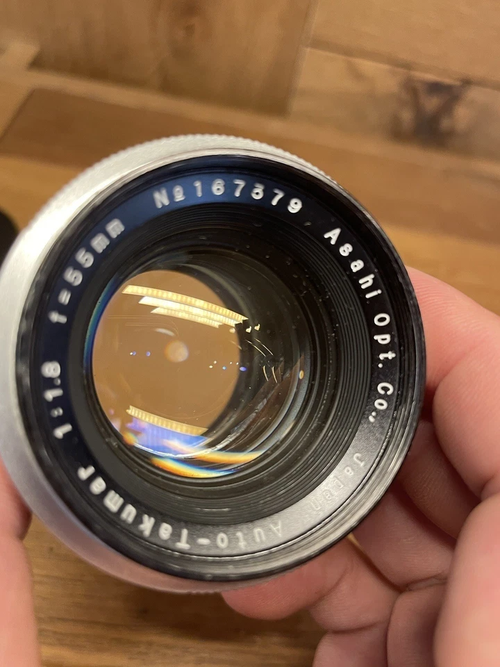*CLA'd : Zebra : Near Mint* Pentax Auto Takumar 55mm F/1.8 Lens M42 for K King - Image 4 of 4