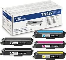 TN227 TN223 BK/C/Y/M Toner Cartridge for Brother HL-L3270CDW HL-L3290CDW lot