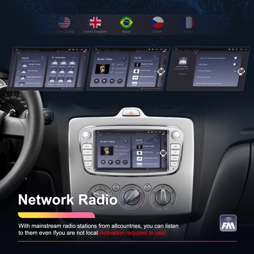 64GB Android 13 Carplay Autoradio Für Galaxy MK II 2006 2007 2008 2009 2010 2011 - Bild 6 von 18