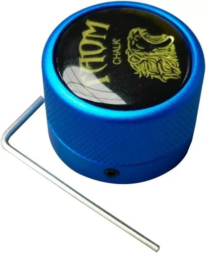 TAOM Chalk Holder round Shaped Practical Tool Billiards Accessories Magneti - 第 1/2 張圖片