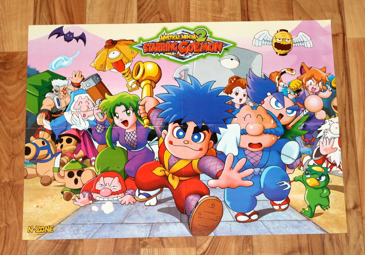 Konami Goemon's Great Adventure Mystical Ninja 2 Starring Goemon