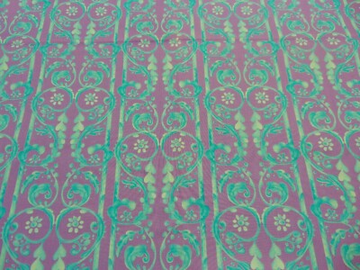 Westminster Fabrics Free Spirit Tina Givens Purple/Teal Lullaby 1yd x44''