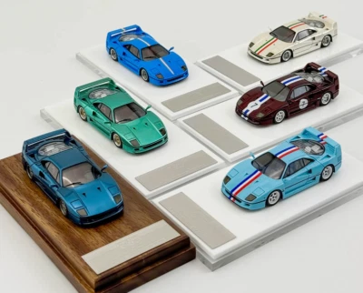 My64 1/64 Resin Model Ferrari F40 Pearl White | eBay